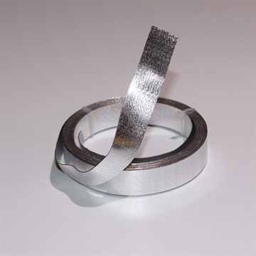 Aluminium tråd flad Sølv 0.5x20mm 5 meter